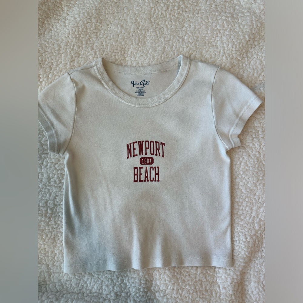 Brandy Melville/John Galt Newport Beach Baby Tee